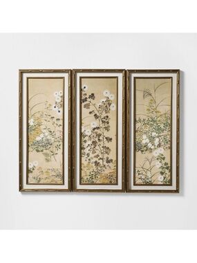 12"x28" Floral Wall Art - Threshold™ designed with Studio McGee